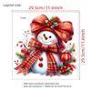 Pegatinas de WC de Muñeco de Nieve Rojo Navideño 2025 Listado y Etiquetado de Soporte en las Principales Plataformas Transfronterizas para Dropshipping