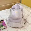 Mochila Textura Bolha Rosa Pêssego Névoa Suave, Estilo Francês Gentil, Mochila Escolar Doce para Meninas Compras, Viagens e Estudantes