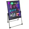 Quadro Negro Eletrônico LED Brilhante Quadro Fluorescente Display de Publicidade Barraca de Mercado Noturno Loja Tela de Carregamento Comercial para Escrita à Mão