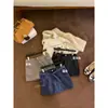 MZI STUDIO Pantalones Anchos de Pana Estilo Coreano Otoño Línea A Versátiles de Cintura Alta Shorts Casuales 19518 con Cinturón