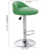 Taburete de bar con giro y ajuste de altura, silla para mostrador, taburete con ruedas para uso doméstico, taburete alto moderno con respaldo, popular en línea