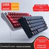 Suporte de teclado Hyekit Suporte de exibição de teclado mecânico Estrutura transparente de acrílico Suporte de placa de teclado gamer