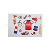 Productos del Mundial 2026 de EE. UU., Canadá y México Merchandising para Fans Pegatinas de Países Pegatinas Faciales de Animación Pegatinas de Tatuajes