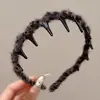 Diadema de Peluche Especial para Lavado Facial Coreano Diadema Exquisita de Alta Gama para Chicas Pinza para el Cabello Esponjosa Pinza para el Cabello Goma para el Cabello Tocado