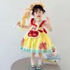 Vestido de Princesa Lolita para Niñas 2026 Nuevo Estilo Vestido de Tirantes con Lazo Elegante y Dulce Vestido de Cumpleaños Infantil