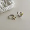 Pendientes de Zirconia y Perla de Lujo Ligero para Mujer, Pendientes de Aguja de Plata de Gama Alta, Pendientes Elegantes y con Estilo para el Trabajo, Diseño de Nicho