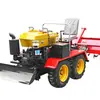 Motocultivador Micro Rastreado Montable Personalizado de Comercio Exterior Transfronterizo, Máquina Multifuncional de Gestión Agrícola, Tractor con Ruedas de Tracción en las Cuatro Ruedas