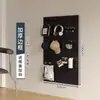 Estantería de Tablero Perforado para Sala de Estar Almacenamiento en Toda la Pared Puerta de Entrada Tablero Colgante para Entrada Decoración de Pared Tablero Perforado de Metal