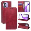 Adequado para Capa de Couro para Celular Flip Oukitel C65, Cor Pura Pele de Bezerro Forte Magnético Carteira C38 Capa Protetora