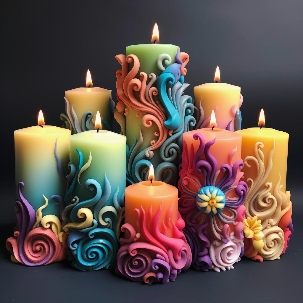 ggnana_Carved_shaped_colorful_