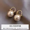 Brincos de Pérola Retrô de Alta Qualidade 2026 Nova Tendência Temperamento Coreano Brinco de Luxo Leve Design de Fecho com Senso de Design Brinco de Nicho