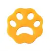 Quitapelusas de Silicona Reutilizable Lavable Forma de Pata de Gato Redondo y Forma de Flor Pegatina para Pelo de Mascota Polvo Para Ropa Sofá Cama Sin Rodillo Quitapelusas Desechable 300 Piezas Por Caja
