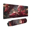 Mouse Pad Extra Grande Meninos e Meninas Escritório Criativo Antiderrapante Mesa Pad E-Sports Animação Bidimensional Teclado de Computador Pad