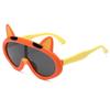 Gafas de Sol para Niños, Niños, Niñas de Dibujos Animados, Marco Grande de Silicona Suave Forma de Gato Juguetes, Anti-UV 2026 Polarizadas Nuevo Estilo