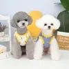 Ropa para Perros para Bichón, Teddy, Maltés, Estilo de Dibujos Animados de Primavera y Otoño, Ropa para Perros Pequeños, Decoración, 23 Chaleco de Limón