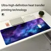 Alfombrilla de Ratón Extra Grande Más Vendida Transfronteriza, Diseño de Cielo Estrellado, Borde Engrosado con Bloqueo de Borde Antideslizante para Portátil y Escritorio, Dropshipping