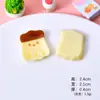 Brinquedos de Comida Estilo Japonês Desenho Animado Pratos Acessórios de Resina Decoração de Sobremesa Ímãs de Geladeira DIY Casa de Bonecas Decorações Pequenas de Mesa