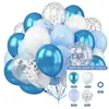 Set de Globos de Látex Transfronterizo de 12 pulgadas Globos Redondos con Lentejuelas Fiesta Niña Día de San Valentín Boda Globos para Fiesta