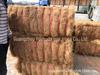 Vaso de Flor para Plantio em Varanda Malha Inferior Fibra de Coco Fibra de Palmeira de Coco Cobertura para Planta em Vaso Grama Planta Flor Casca de Coco Terra Bambu Madeira Tapete de Grama