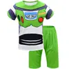 2022 Explosões Lightyear Lightyear Impressão Digital 3D Camiseta Suéter Casual Saia Infantil