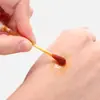Hisopo de Algodón con Yodóforo Desechable, Hisopo de Desinfección, Yodo en Ambos Extremos, Cuidado de Limpieza de Heridas, Suministros de Emergencia Portátiles para Exteriores