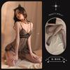 Poesia charme Sha: Lingerie sexy europeia e americana, saia grande de malha, transparente, roupa sedutora, pijama de renda latino
