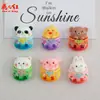 Bolsa da Sorte Animal Cartoon Brilhante DIY Feito à Mão Acessórios de Resina Cola de Creme Acessórios de Cabelo Elásticos de Cabelo Pingentes Decorações para Capa de Celular