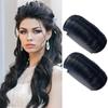 Peruca Shopee Comércio Exterior Transfronteiriço Feminina Cabelo Artificial Fofo Topo Craniano Alto Almofada de Cabelo Pente para Raiz do Cabelo Fábrica em Estoque Venda Direta