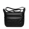 Bolsa Feminina de Ombro Único 2026 Chegada Nova de Verão Bolsa Casual Feminina Transfronteiriça Tendência Tecido de Nylon Bolsa Transversal Bordado com Linha Bolsa Feminina
