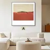 Arte de parede quadrada abstrata estilo nórdico, arte de figura feita sob medida, pintura de parede para restaurante, pintura decorativa para quarto de hotel, pintura para hall de entrada