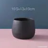 Vaso de cerâmica florido banhado a ouro padrão mármore personalidade simples criativo nórdico plantas verdes colorido redondo hidropônico suculentas