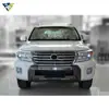 Adecuado para Land Cruiser Lc200 2012-2015 Parachoques Delantero con Tiras Brillantes