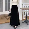 Saia sereia de veludo, nova moda outono feminino, super estilosa, novo estilo chinês, cintura alta, modeladora, saia lápis