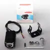 Faro de Motocicleta Súper Brillante Luz Fuerte Flash Led Láser Cañón Luz de Coche Eléctrico Alcance Largo Faro de Coche Auto-Instalado Luz Diurna