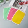 Guantes exfoliantes para baño, potente herramienta de baño para adultos, cepillo para la espalda, toalla de baño exfoliante, toalla de baño eliminadora de suciedad