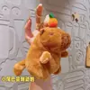 Lindo Llavero de Capibara Colgante de Peluche Tira de la Cola Muñeca Giratoria Colgante Muñeca Souvenir Adorno