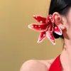 Presilha de Cabelo Flor de Tecido Doce e Fresca, de Alto Padrão e Requintada, Presilha Bico de Pato Fashion, Design Versátil, Acessório de Cabelo Estilo Festivo
