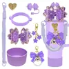 Botella de Agua Térmica Stanley Tapón Antipolvo Taza con Popote Tapa de Taza Correa de Mano Cordón para Botella de Agua Múltiples Estilos Versátiles Set