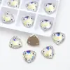 Venta Caliente Transfronteriza K9 Triángulo Plano para Grasa Fondo Súper Brillante Diamante Cosido a Mano Accesorios para Uñas de Vidrio Accesorios Ropa Accesorios para Equipaje