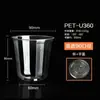 [Borracho] Cóctel Whisky Desechable Transparente Plástico Copa de Vino Brandy Fiesta Cena Copa de Vino