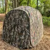Tienda de Camuflaje para Camping al Aire Libre Transfronteriza, Tienda Redonda Portátil de 270 grados para Observación de Aves en el Bosque, Tienda de Caza para Múltiples Personas