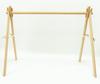Gancho Simple de Madera para Rack de Fitness Colgante de Algodón Niños Bebé Madera de Haya Rack de Fitness Bebé