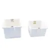 Caja de empotrar para enchufe de panel tipo 86, caja de cableado, decoración del hogar, enchufe de interruptor de plástico engrosado, caja inferior empotrada, caja de conexiones de PVC de fábrica