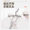 Poste de ropa para el hogar retráctil libre de acero inoxidable soporte para perchas color sólido aleación de aluminio cabezal de horquilla poste de ropa balcón horquilla para ropa