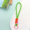 Cordón Colorido Corto Universal para Teléfono Móvil Colgante Creativo Cuerda Anti-Pérdida Bolsa de Juguete Muñeca Joyería Accesorios con Anillo de Resorte