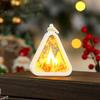Decoraciones Navideñas Bolso de Noche Lámpara de Noche Accesorios para Escaparates Lámpara de Ambiente Iluminada Regalos Luminosos Navideños
