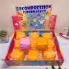 Nuevo Juguete de Apachurrar Creativo con Forma de Cubo de Queso Juguete para Aliviar el Estrés Alto Valor Lindo Dibujo Animado Juguete de Apachurrar para Desahogarse