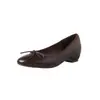 Zapatos de Trabajo con Arco Elevador Interno de Piel de Oveja 2026 Otoño Cuña de Tacón Medio Punta Redonda Piel Genuina para Viajar Boca Baja Zapatos Individuales Mujer