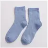 Calcetines para Mujer Invierno Estilo Coreano Espesados Forrados de Felpa Calientes Calcetines de Piso Calcetines de Longitud Media Medias para Mujer Otoño e Invierno Calcetines para Camiones Calcetines para Mujer