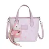 Bolsa de Mão Feminina de Balde Estampada de Nicho Super Popular da Primavera de 2026 Nova Bolsa Transversal Exquisite de Alta Qualidade